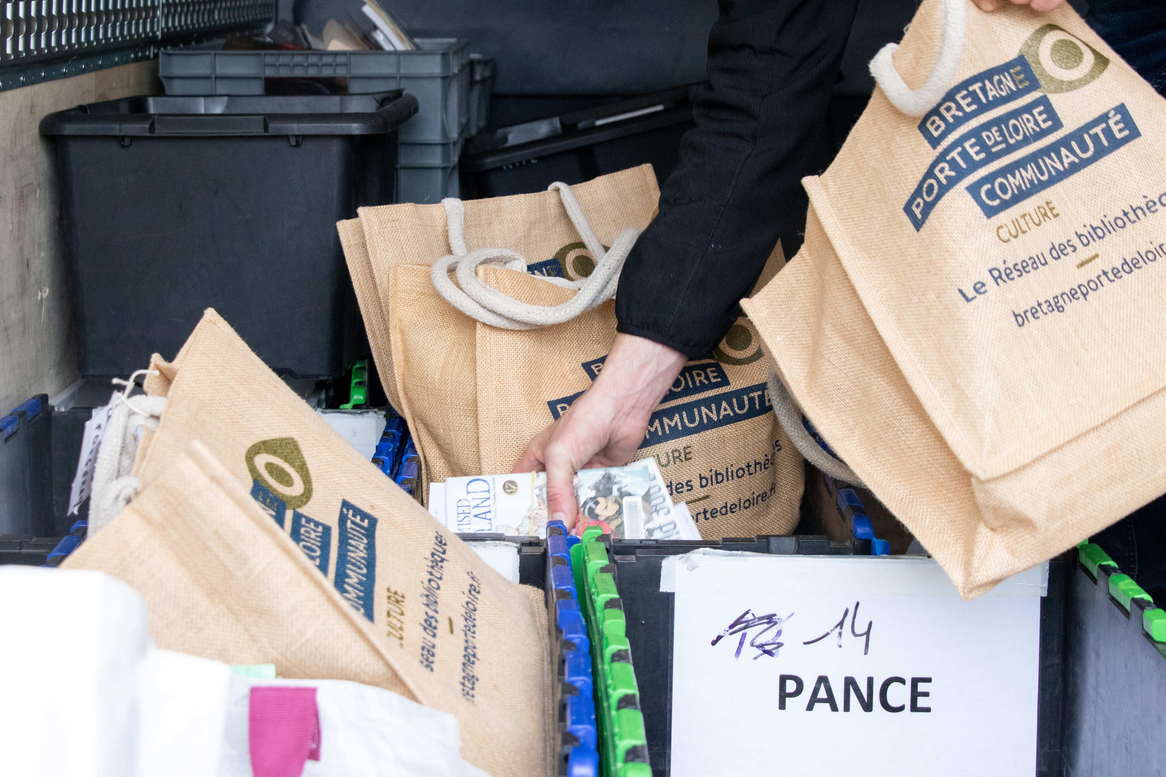 Navette du réseau de bibliothèque