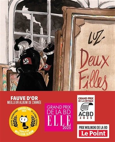 Couverture de la BD Deux filles nues de Luz